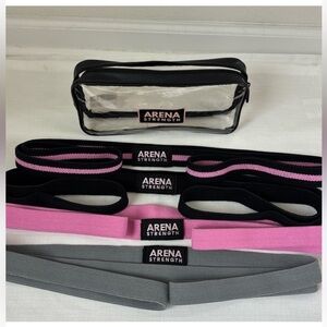Barena Pink and Gray Resistance Bands